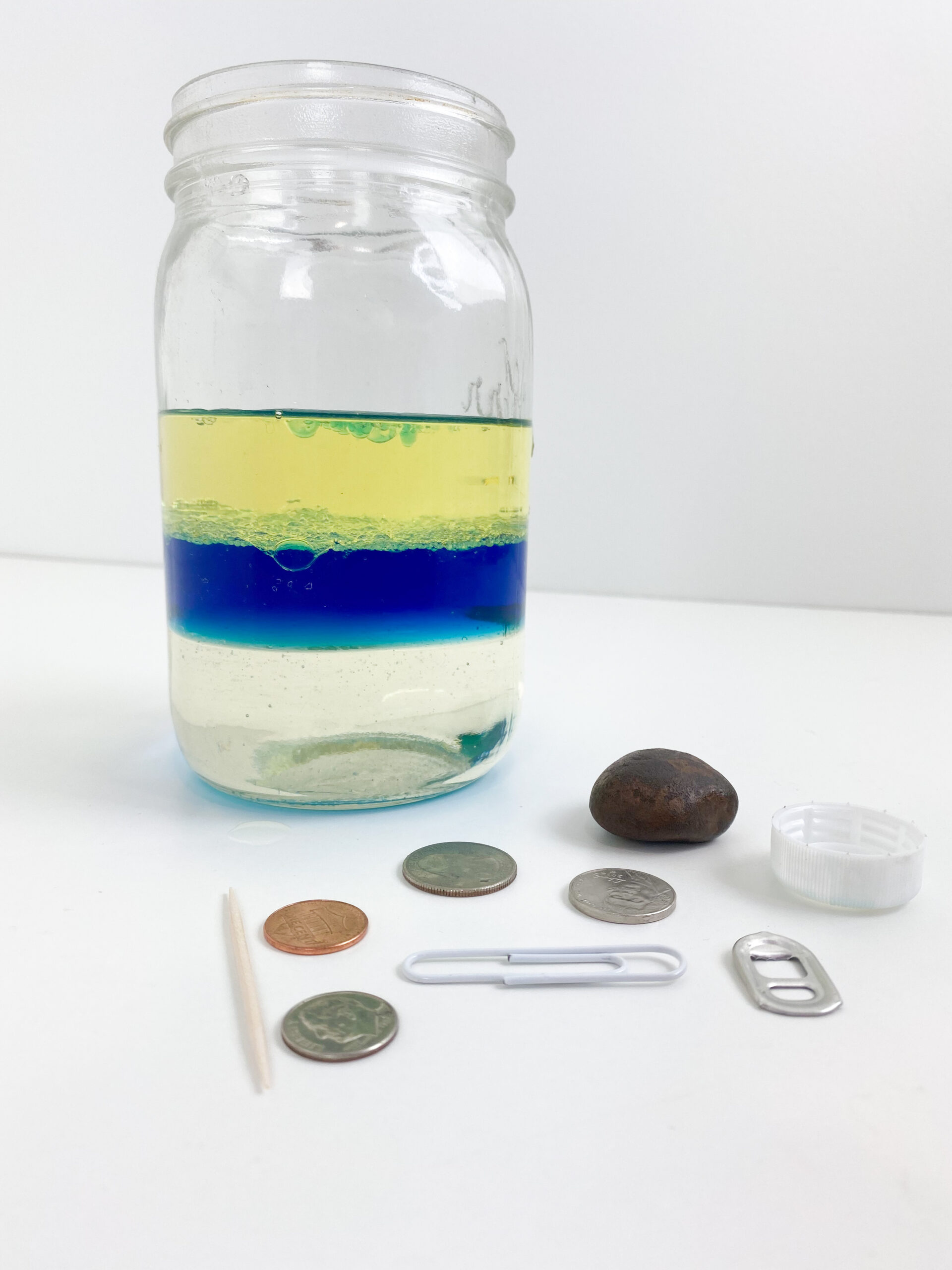 liquid density experiment science project