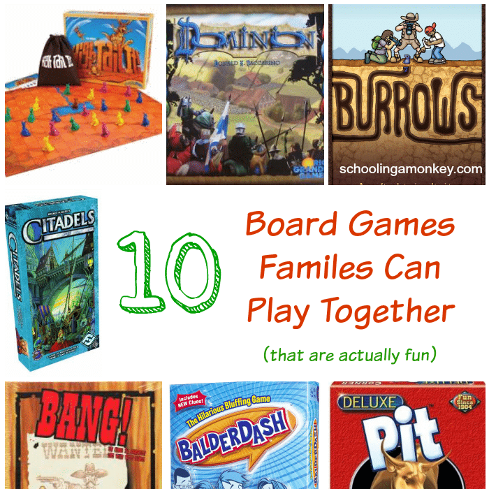 Wondering what kind of board games for families you should get? Skip the silly games and choose straight from this list all chosen by a family of gamers.