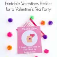 printable valentines for kids tea party