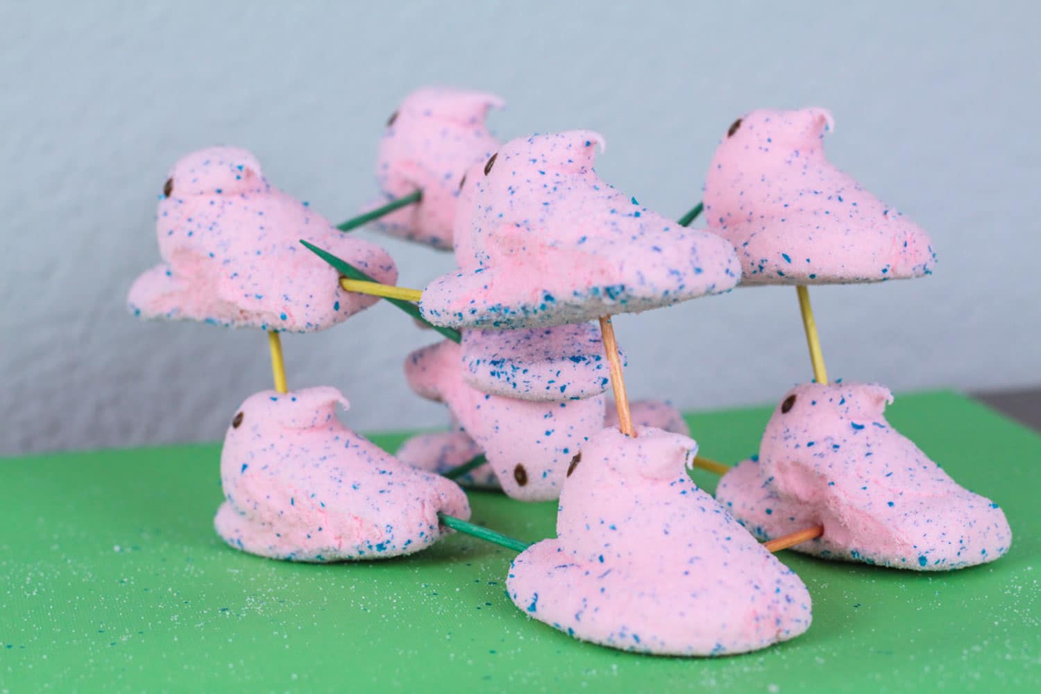 Peeps are super fun to get at Easter. But if you have some leftover, try these Peeps marshmallow engineering activities! The marshmallow activities and marshmallow STEM challenge will delight your kids. Peeps STEM activities are the best!