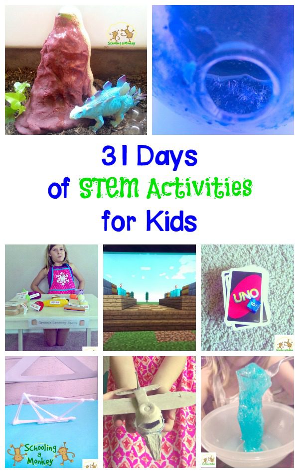 Looking for ideas for STEM activities for kids? Look no further than these 31 simple and fun STEM projects that will make learning fun.