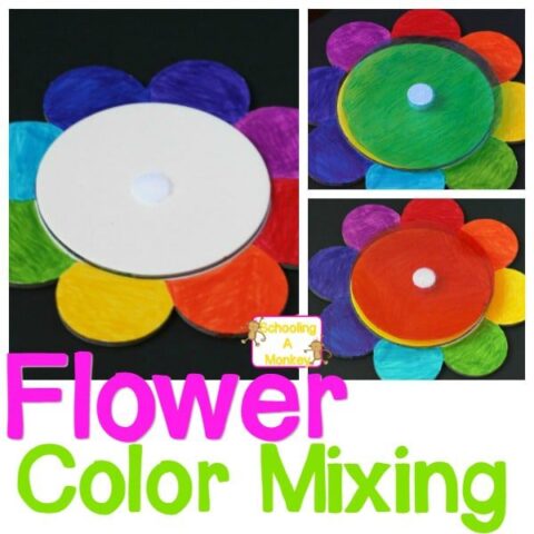 preschool color mixing f