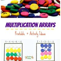 Want to solidify multiplication facts with your students? This multiplication arrays printable will help even little kids understand multiplication.