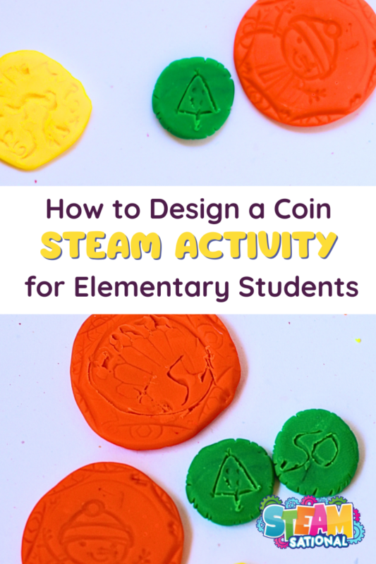 Design your own currency STEAM project! Teach kids all about the history and process of how coins are made.