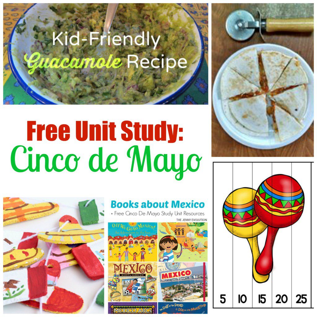 Add a crafty side to your Cinco de Mayo unit study with this fun Cinco de Mayo banner made from salt dough! Plus tons of educational Cinco de Mayo ideas!