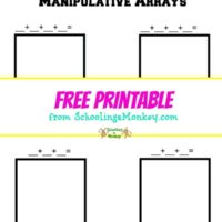 Solidify multiplication facts by using this multiplication arrays printable. This worksheet teaches multiplication in a visual, hands-on way.
