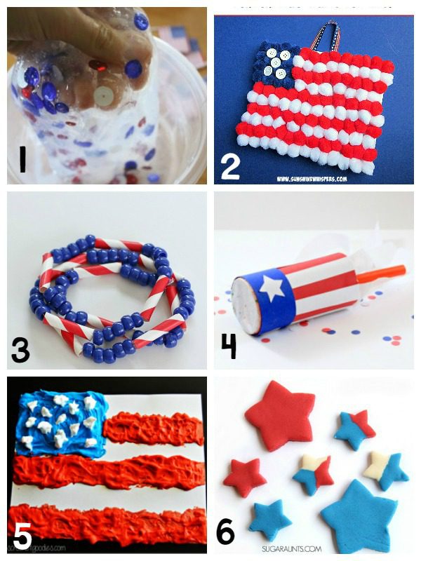 Patriotic crafts and patriotic activities for kids will make learning about America a lot more fun! These 4th of July craft ideas will last years. 