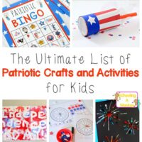 Patriotic crafts and patriotic activities for kids will make learning about America a lot more fun! These 4th of July craft ideas will last years.