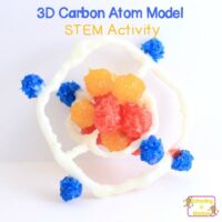 Use a 3D pen to create a 3D carbon atom model that looks just like the real thing! This STEM activity is suitable for kids of all ages. Sponsored by IDO3D.
