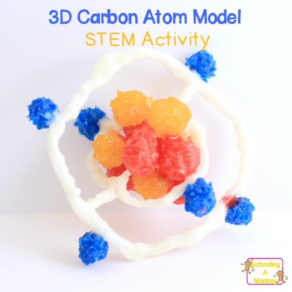 Use a 3D pen to create a 3D carbon atom model that looks just like the real thing! This STEM activity is suitable for kids of all ages. Sponsored by IDO3D.
