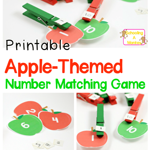 Looking for fun kindergarten math activities? Don't miss these fun apple-themed math printables that will provide hours of hands-on math fun.
