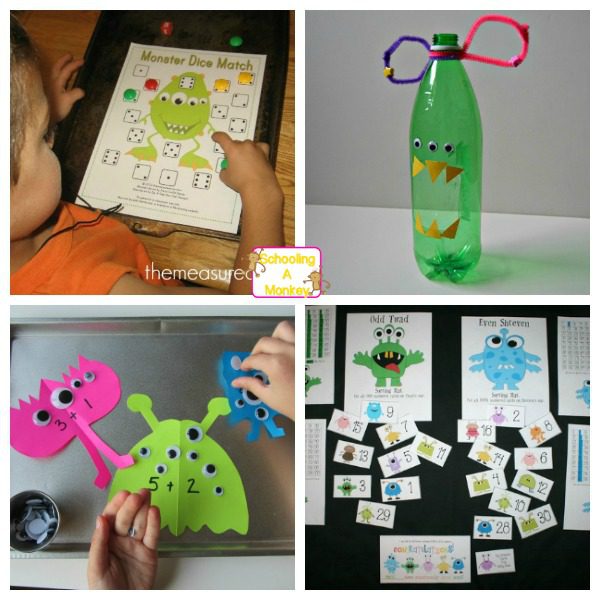 Try these monster science and STEM activities with your kids and bring Halloween fun into the classroom! This is a perfect way to bring Halloween STEM home.