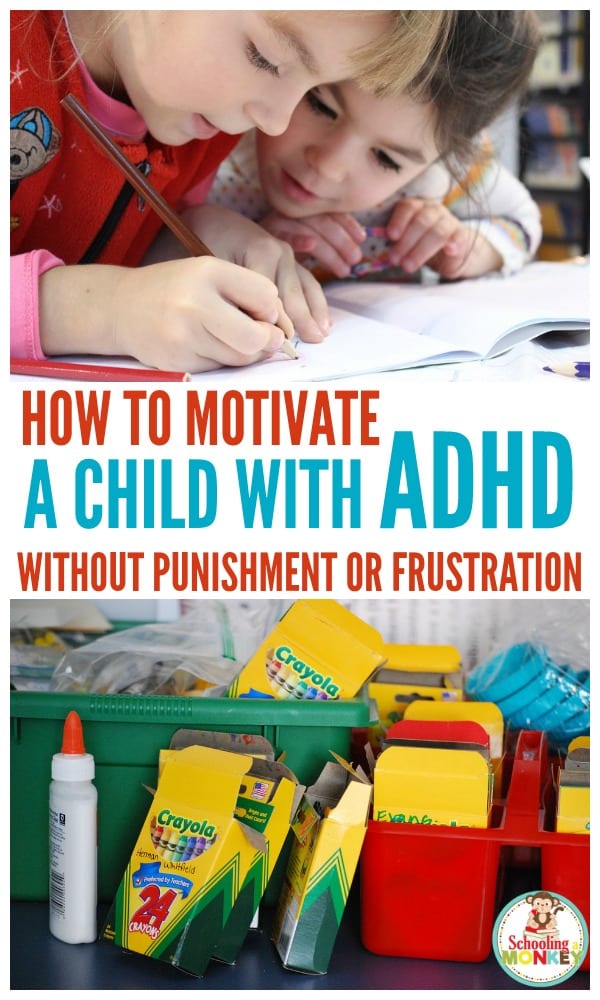 5 easy ways to motivate a child with ADHD! Implement these tips in the classroom or at home with ADHD students and maximize learning potential. 
