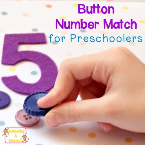 Button Match Activity for Preschoolers