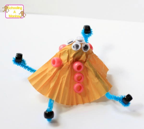 Bring engineering skills to life with this fun engineering activity where kids build a 3D monster craft for Halloween. Engineering has never been so fun!