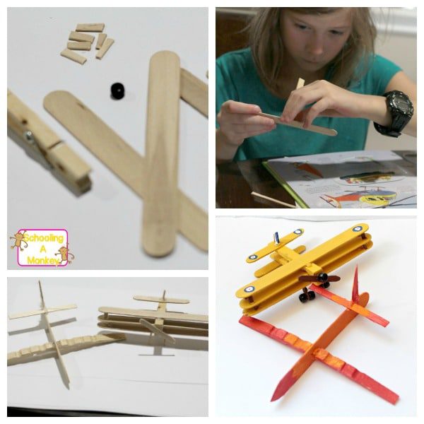 If your kids love STEM activities and engineering challenges, they will love this clothespin airplane building challenge. What kind of airplane can you make?