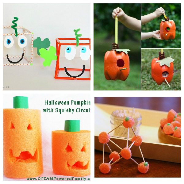 Bring fall pumpkins into the classroom or your homeschool with this STEAM-focused pumpkin theme unit study! Kids will love these pumpkin STEM activities.