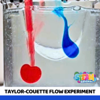 The perfect middle school STEM activity on fluid dynamics! Learn how to make a laminar flow with this easy DIY Taylor Couette model. Complete physics lesson plan for middle school!