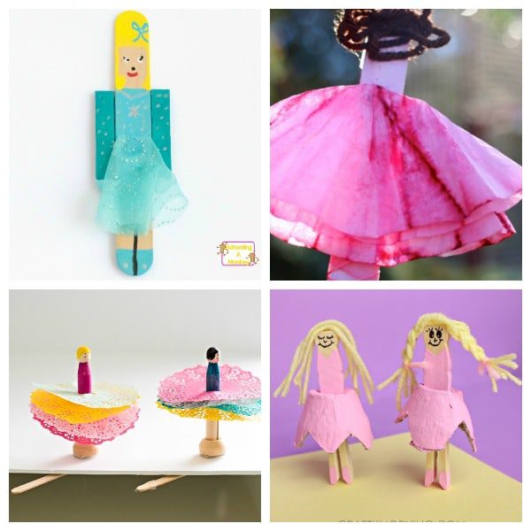 If you love The Nutcracker ballet, you will definitely want to make these Nutcracker crafts for kids with your children! The ballet has never been so fun!