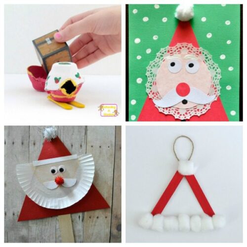 Fall Craft Santa Delightful and Adorable Santa Claus Crafts for Kids