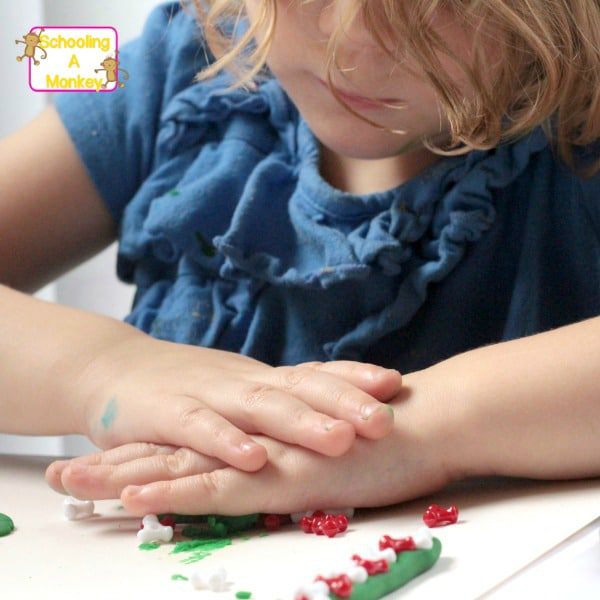 If you love Christmas, then you'll love these STEM experiments using just red and white beads and green play dough. So fun even for young Christmas lovers!