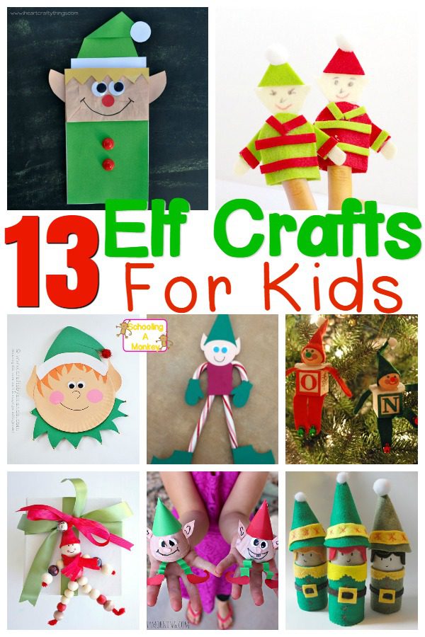 Elves are a staple at Christmas. Their work ethic makes them great role models for kids. These elf crafts for kids gives elves the recognition they deserve!