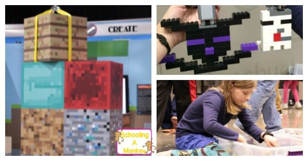 We were able to experience hands-on learning fun with the Minecraft engineering class taught at the National Video Game Museum by Play-Well TEKnologies.