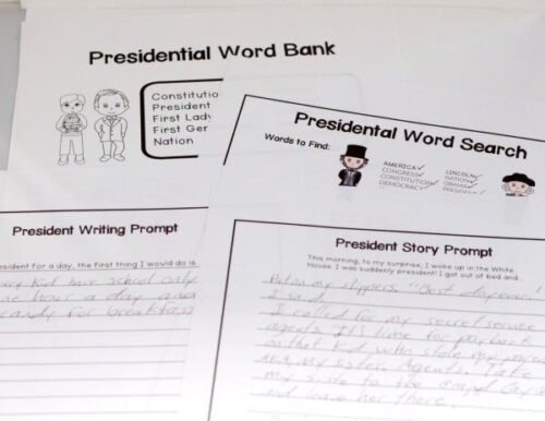 Printable President Worksheets for Kids in 3rd-5th Grade