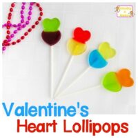 Valentine's Day is the perfect time to do kitchen science with kids. Whip up these fun heart lollipops for kitchen science fun and learning!
