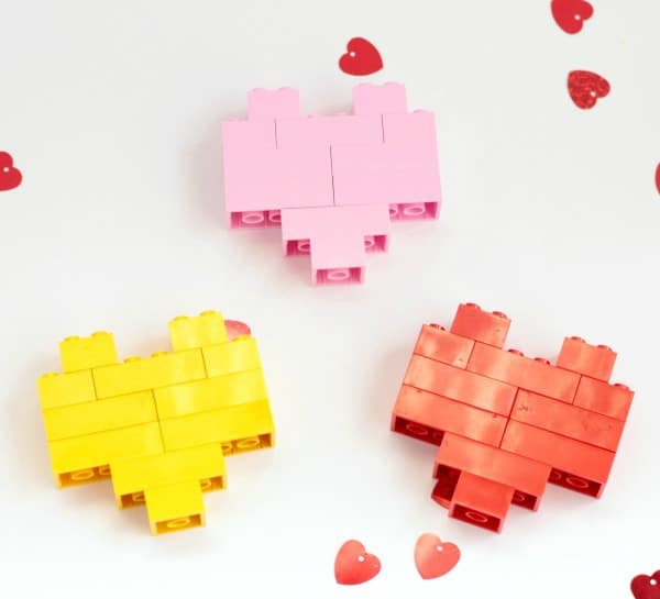 Try this simple and fun Valentine's Day engineering challenge with your kids. Can they build a LEGO heart? It sounds easy, but it's brain-stretching!