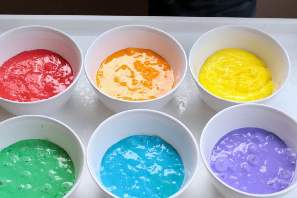 Nothing says happy like a pretty rainbow. And this amazing rainbow slime will be a HUGE hit in your science classroom, or just at home!
