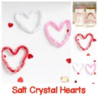 This Valentine's Day, make your valentine these adorable salt crystal hearts! How are they made? Find out in this simple science experiment!
