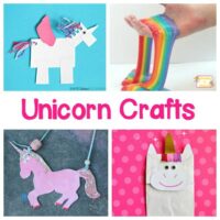 Love unicorns? Then you will LOVE this list of magical unicorn crafts for kids! Perfect for a unicorn party, classroom fun or everyday!