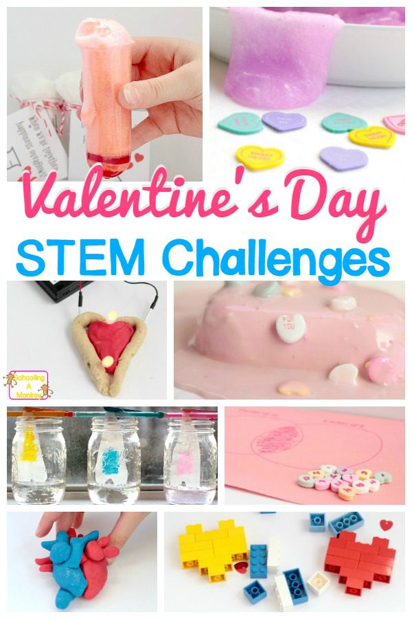 Love STEM? Love Valentine's Day? You'll love this amazing and exhaustive list of Valentines STEM activities for kids of all ages!