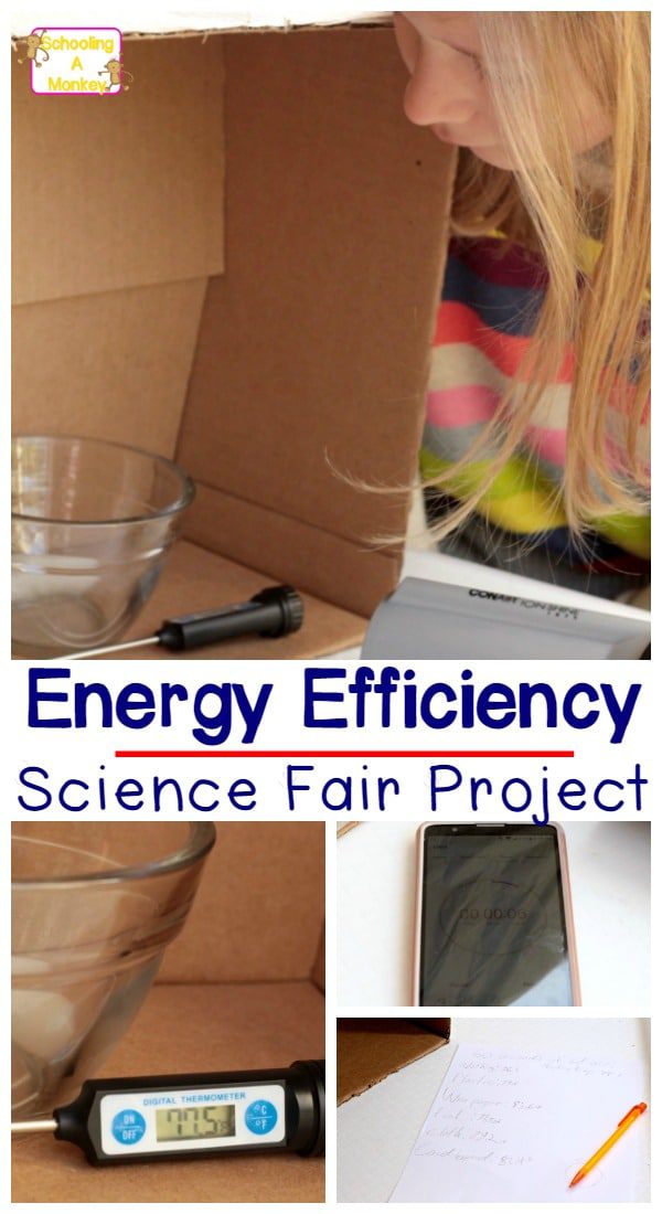 This energy efficient window science fair project tests the energy efficiency of window coverings to determine which is the most insulating against heat. 