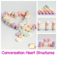 Don't know what to do with your Valentine's Day conversation hearts? Turn them into an engineering project by building conversation heart structures!