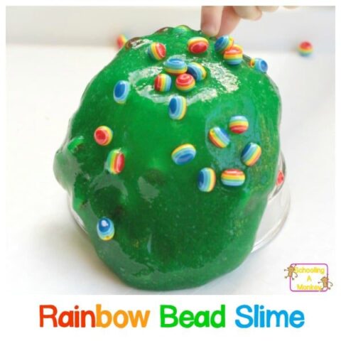 rainbow bead slime