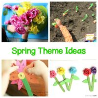 Looking for spring activities? These spring theme ideas for preschool and kindergarten will teach valuable lessons in a hands-on way!