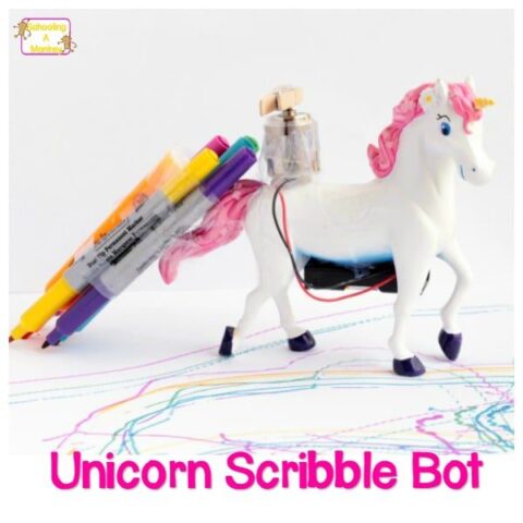 unicorn scribble bot p