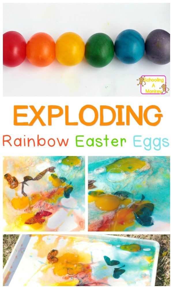 Want to make your Easter projects more fun? These exploding rainbow Easter eggs are a blast to make, and produce explosive fun!