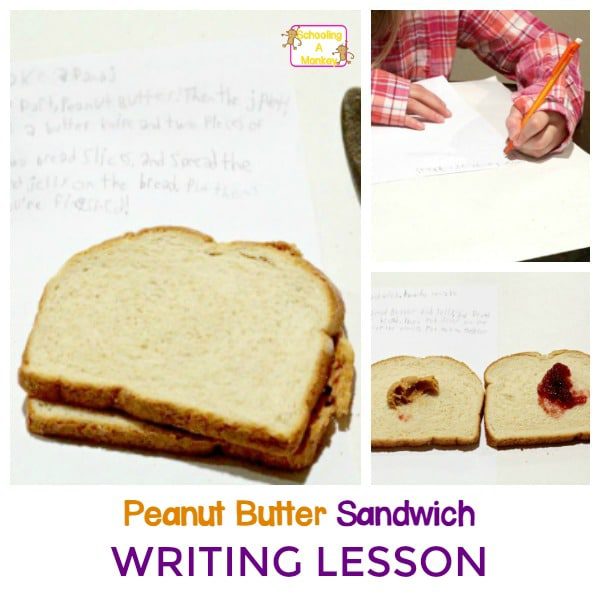 Show kids the importance of writing clear directions with this hands-on writing activity! The peanut butter sandwich lesson won't be forgotten!