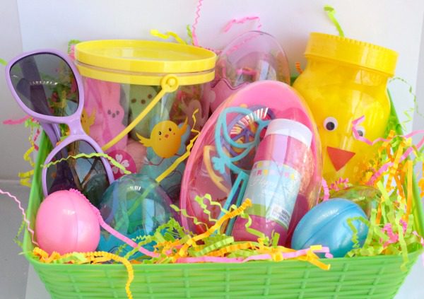  If you don't want to overload your kids with candy this Easter, try making a science Easter basket instead using stuff from The 99 Cents Only store!
