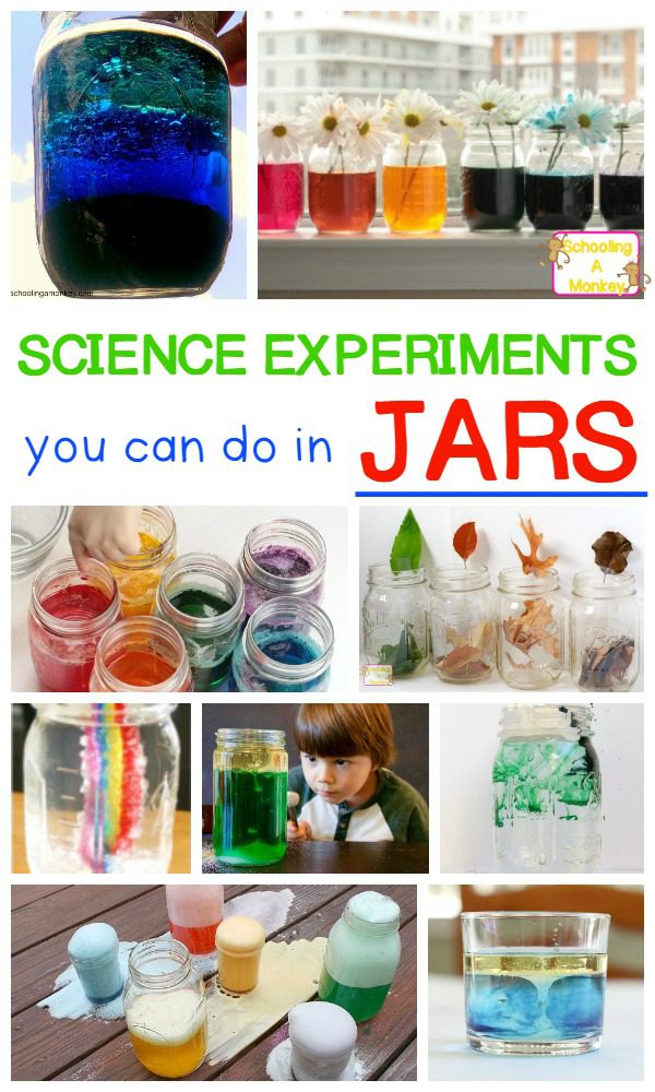 Jars are a surprisingly powerful learning tool. In this list, you'll find a collection of STEM activities and science experiments you can do in a jar!