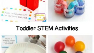 Have a toddler? Start a love of science early with these STEM projects for toddlers! Little ones will love these creative and educational ideas!