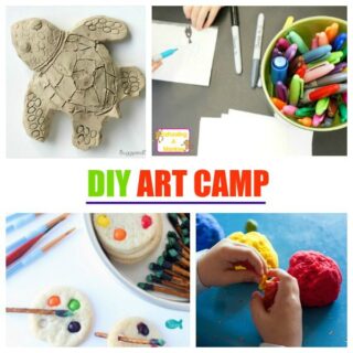 Easy and Creative DIY Art Summer Camp for Kids