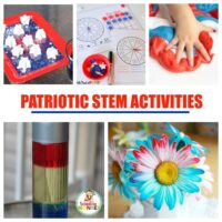 Kids will love these 4th of July STEM activities perfect for summer backyard fun!