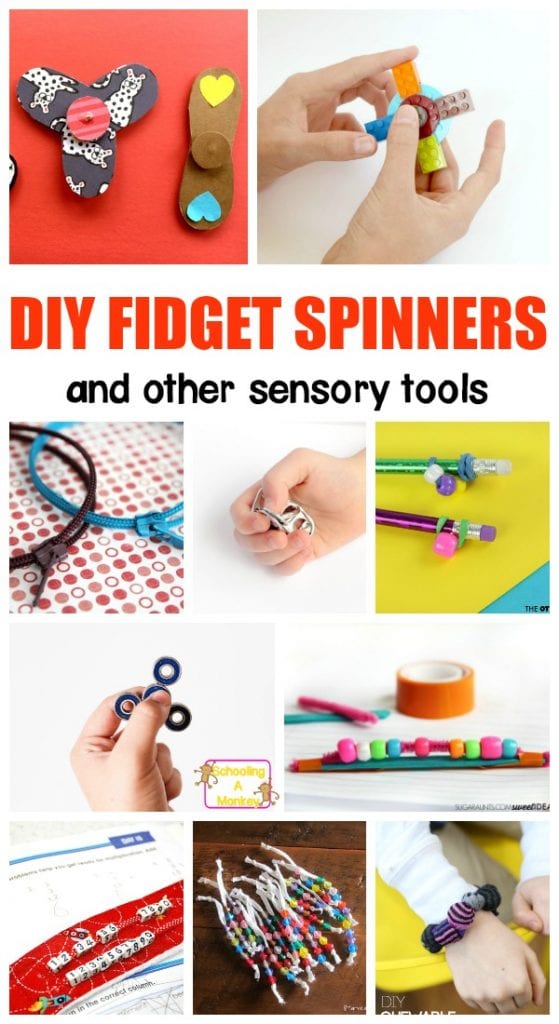Kids will love these DIY fidget spinners they can use in the classroom or at home just for fun. Tweens will love these fun fidget toys they can play with!