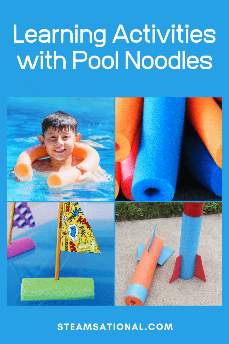 physical education activities with pool noodles