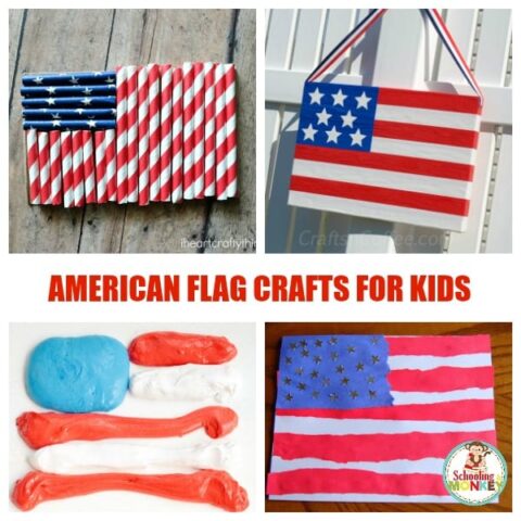 Super Fun and Patriotic American Flag Crafts for Kids