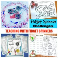 Your kid has a fidget spinner, so now what? These educational fidget spinner activities will provide a direction for the madness!